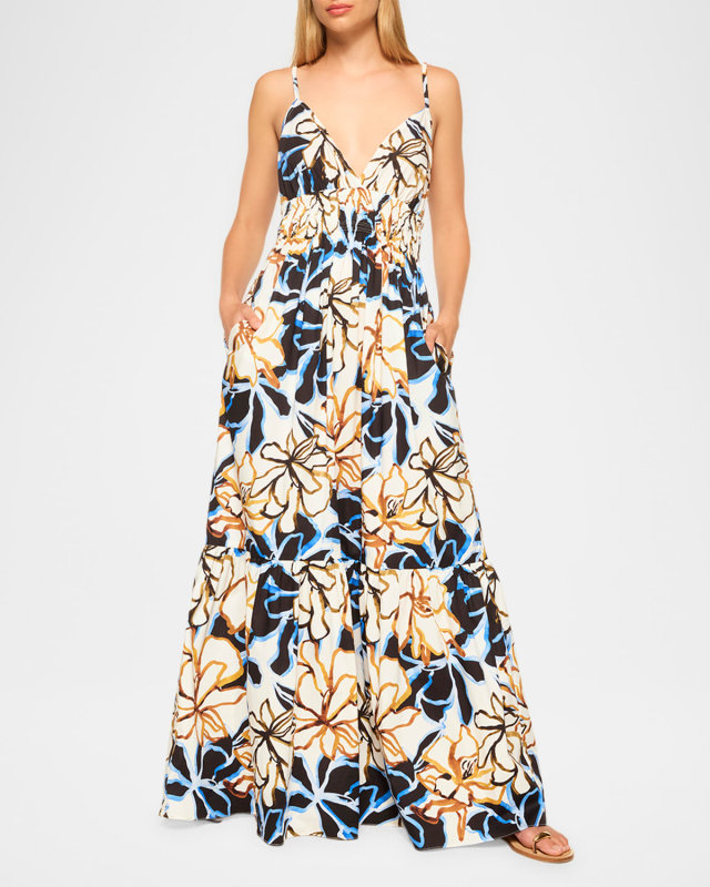 Cintra Floral Maxi Dress
